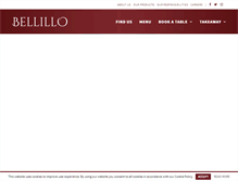 Tablet Screenshot of bellillo.com
